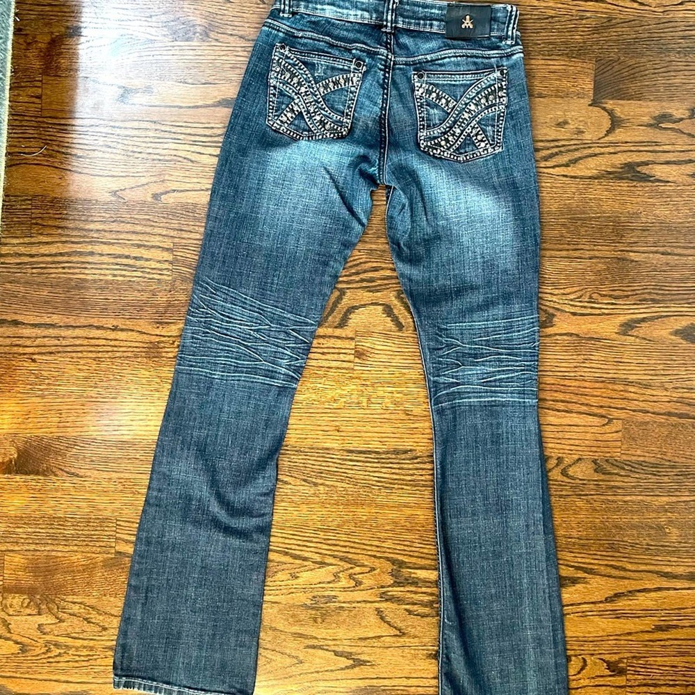 Antique Rivet Jeans - Picture 6 of 8